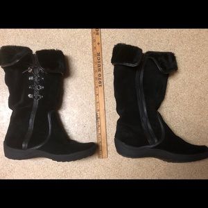 Naturalizer Vienna Black Suede Boot